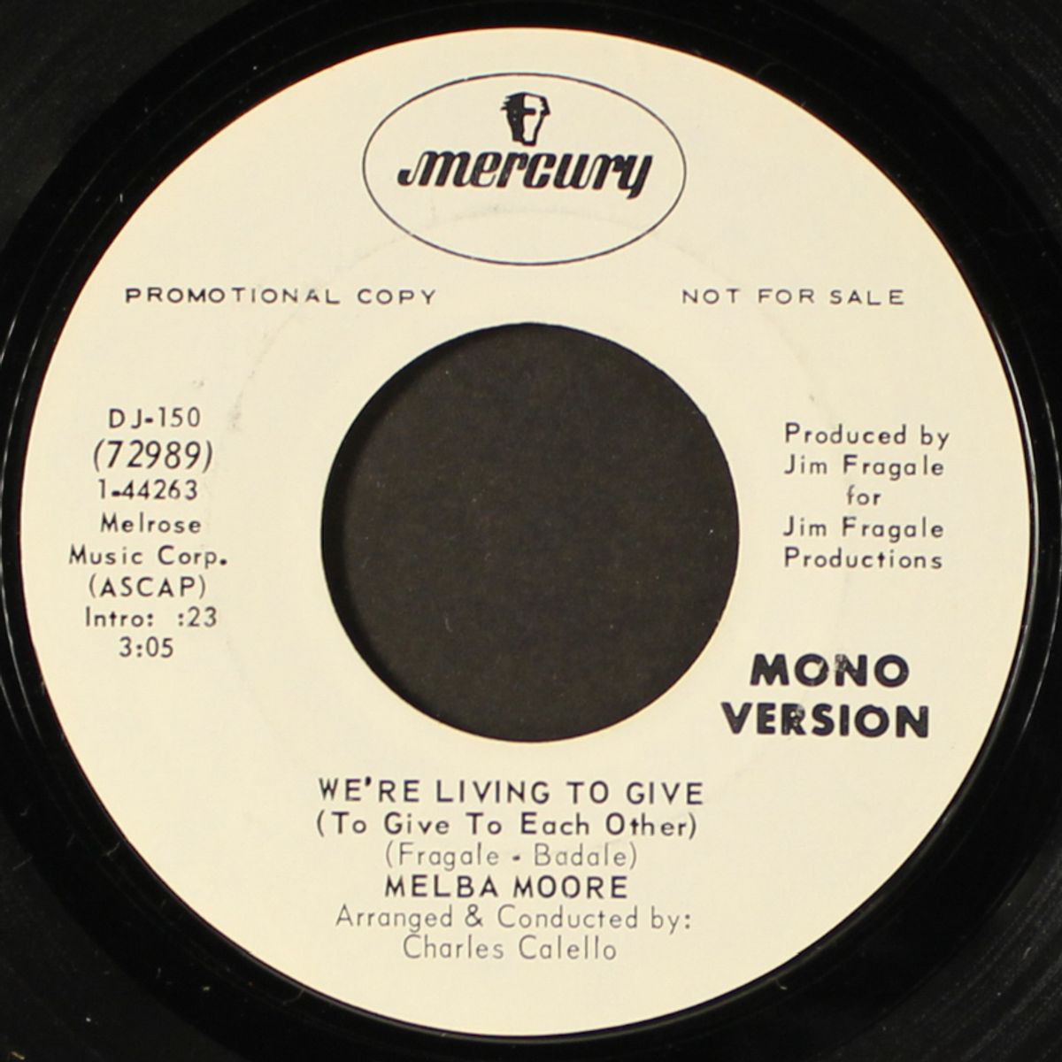 we're living to give by MELBA MOORE