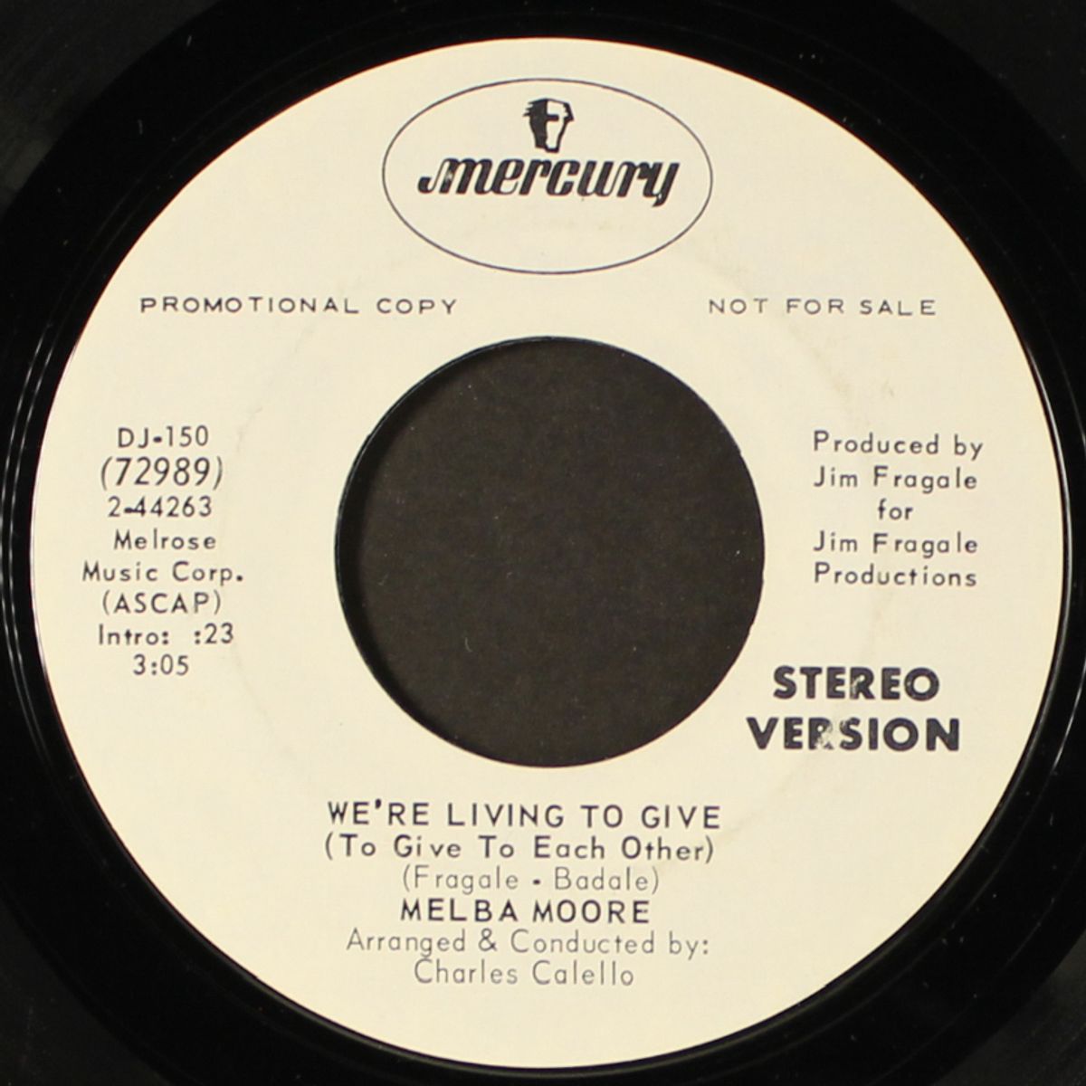 we're living to give by MELBA MOORE