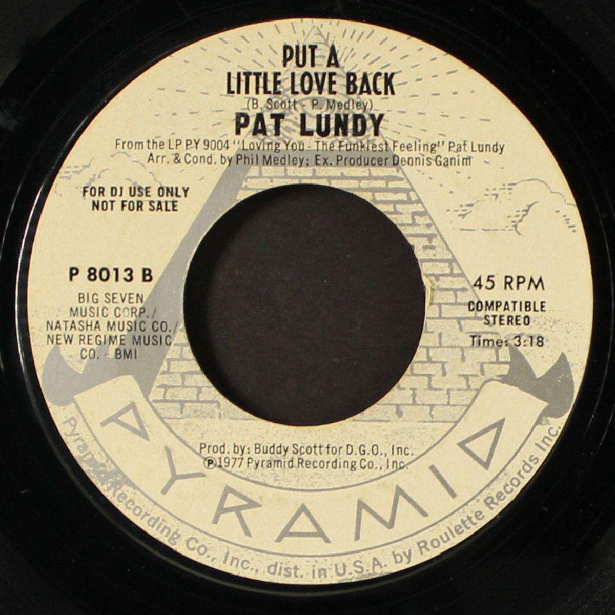 work song / put a little love back by PAT LUNDY