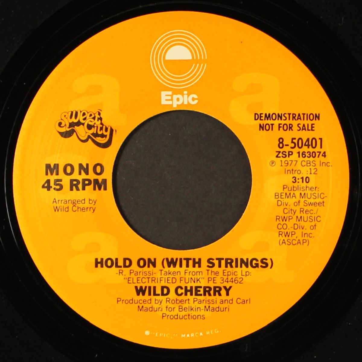 hold on (with strings) / mono by WILD CHERRY