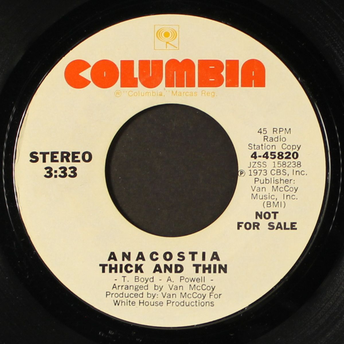 thick and thin / mono by ANACOSTIA