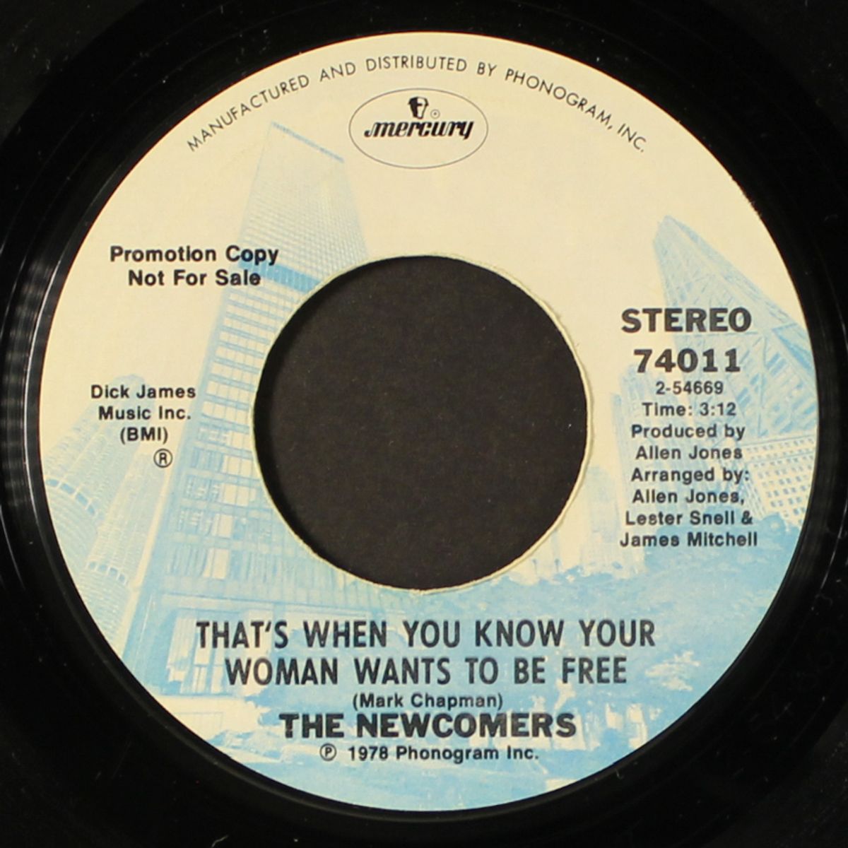 do yourself a favor / that's when you know your woman wants to be free by NEWCOMERS