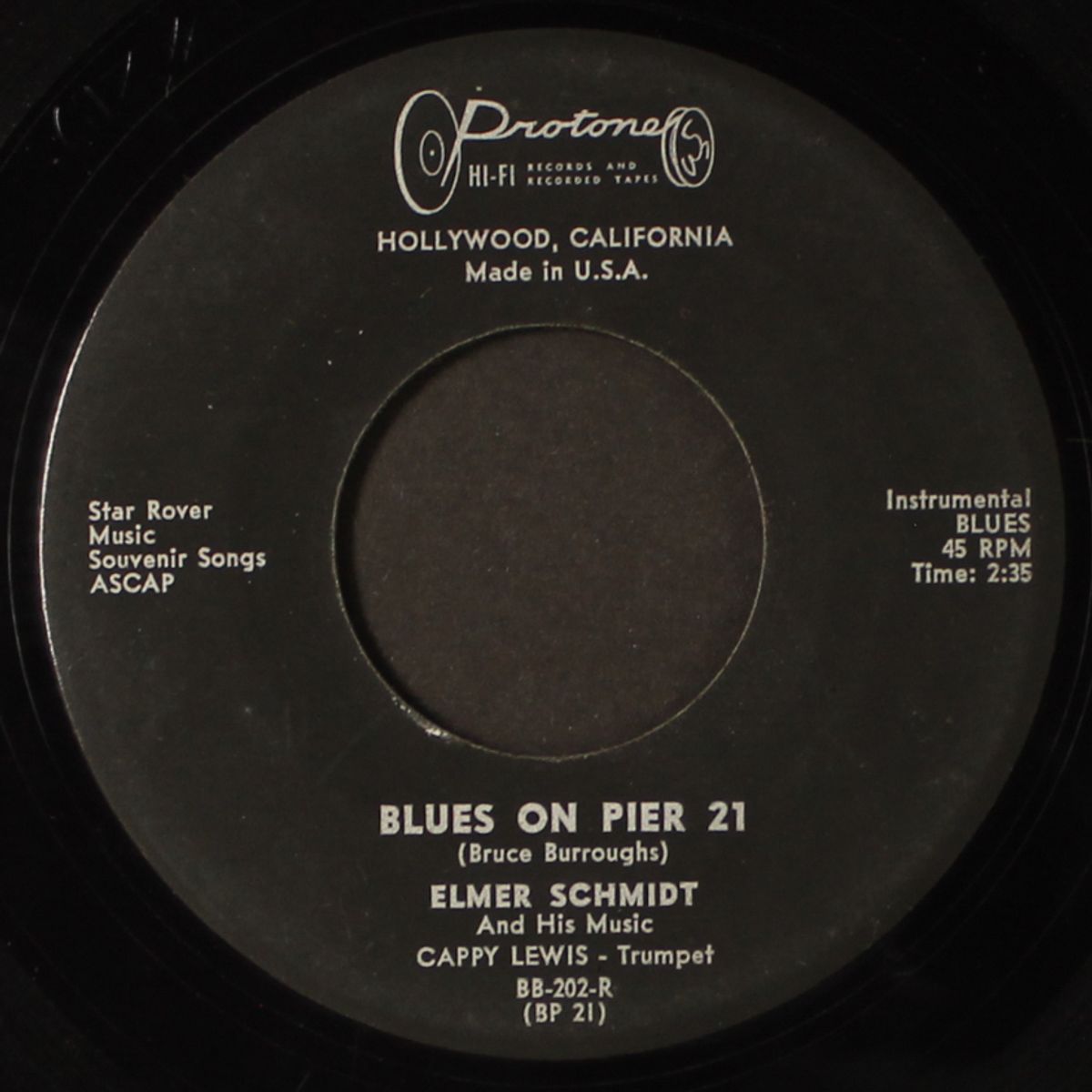 blues on pier 21 / rock #5 by ELMER SCHMIDT