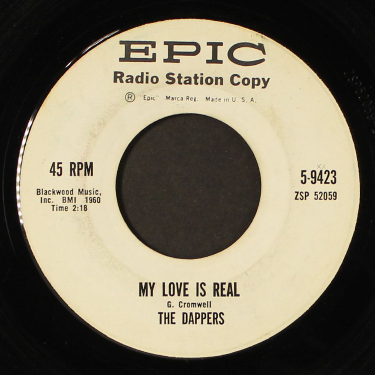 my love is real / baby you know you're wrong by DAPPERS