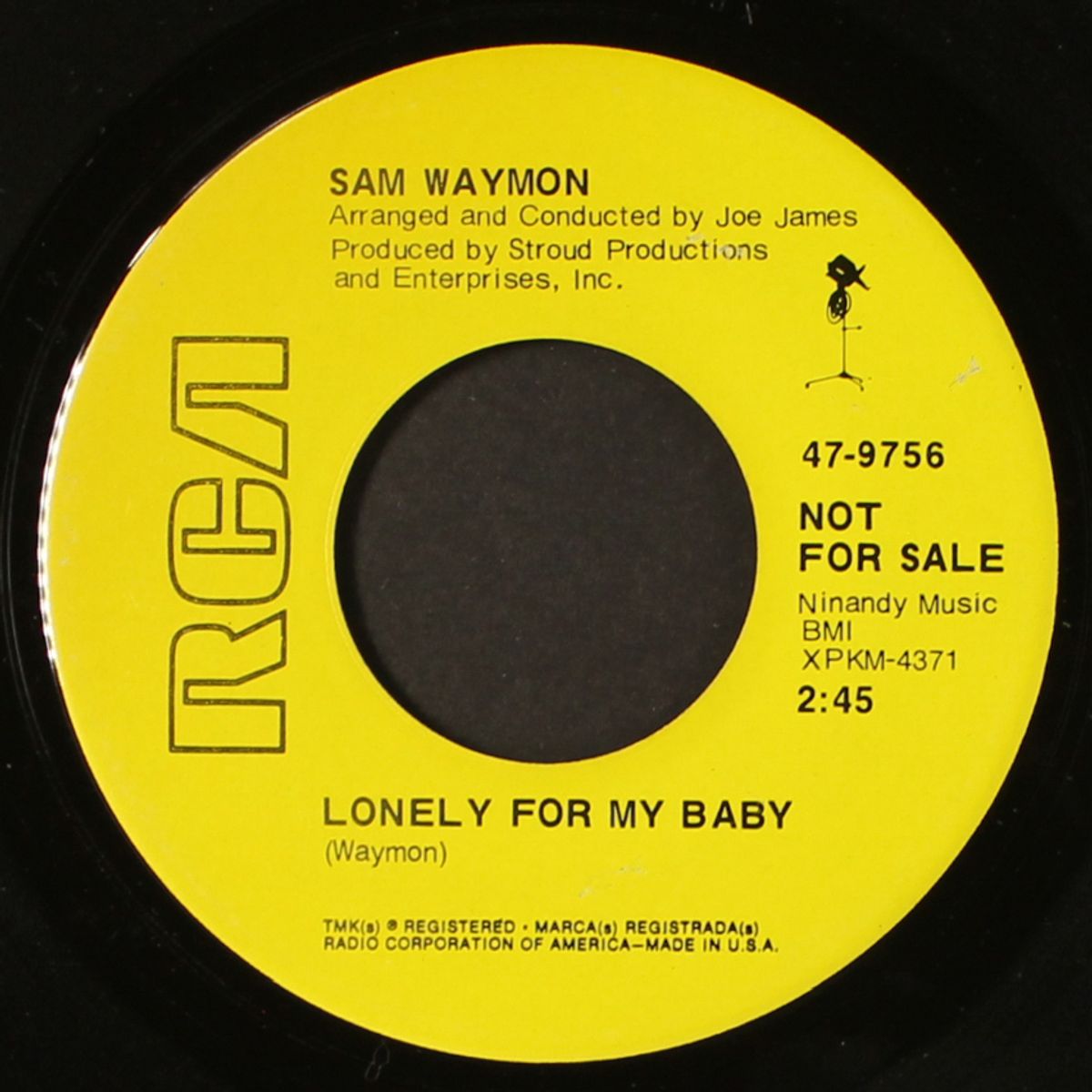 hey love / lonely for my baby by SAM WAYMON