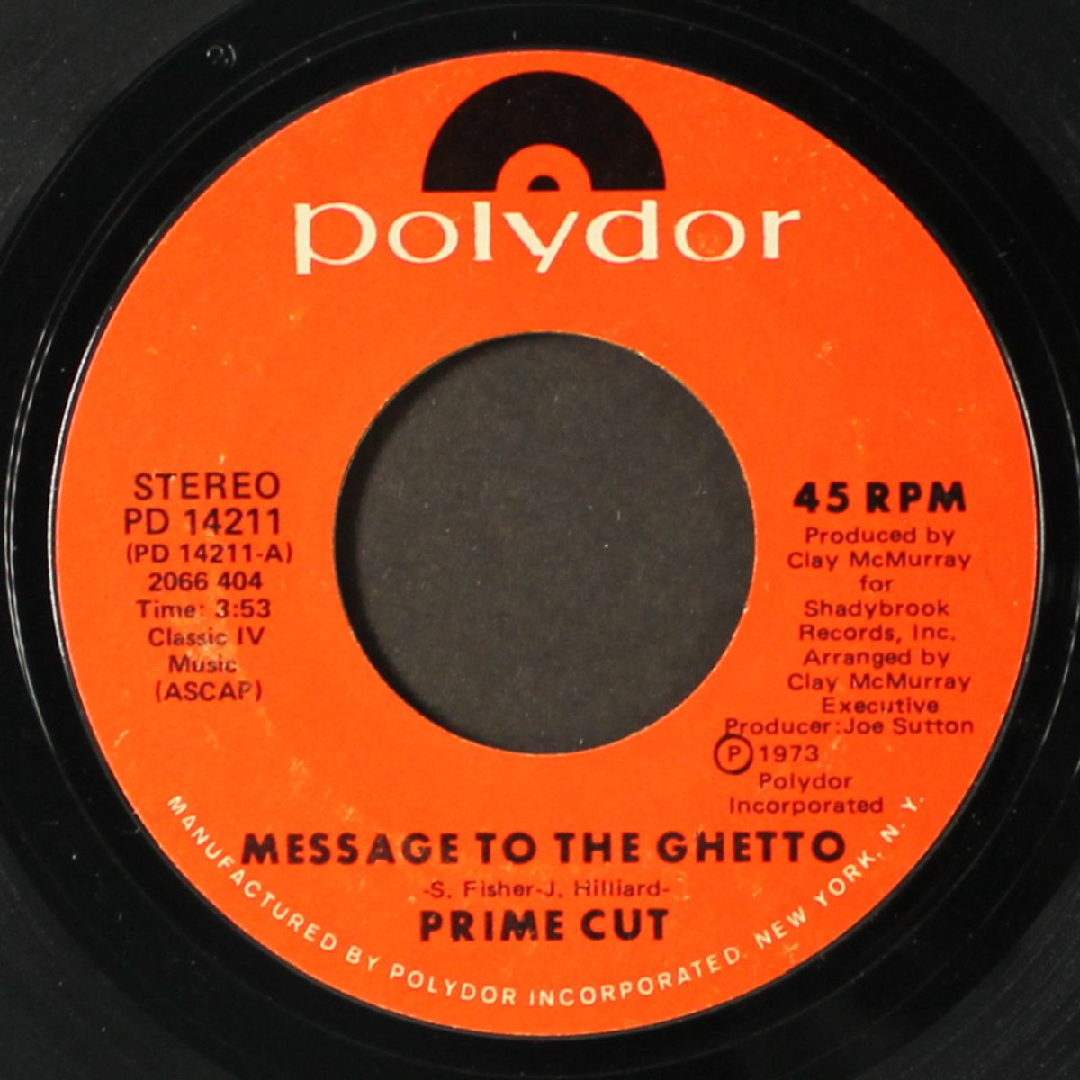 message to the ghetto / i'm so glad by PRIME CUT