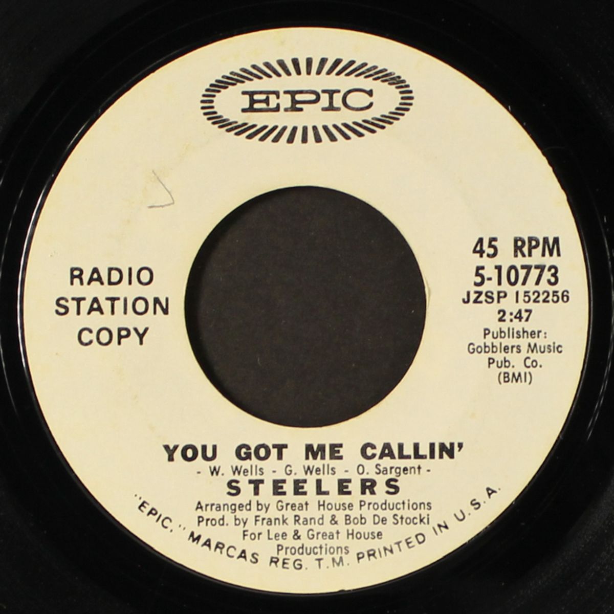 you got me callin' / you're what's been missing from my life by STEELERS