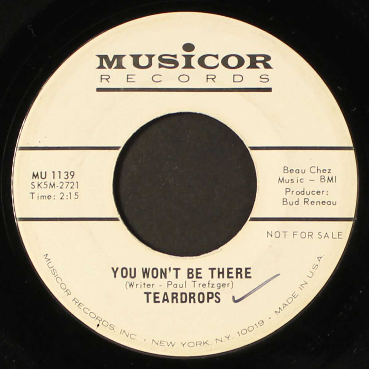 you won't be there / tears come tumbling by TEARDROPS