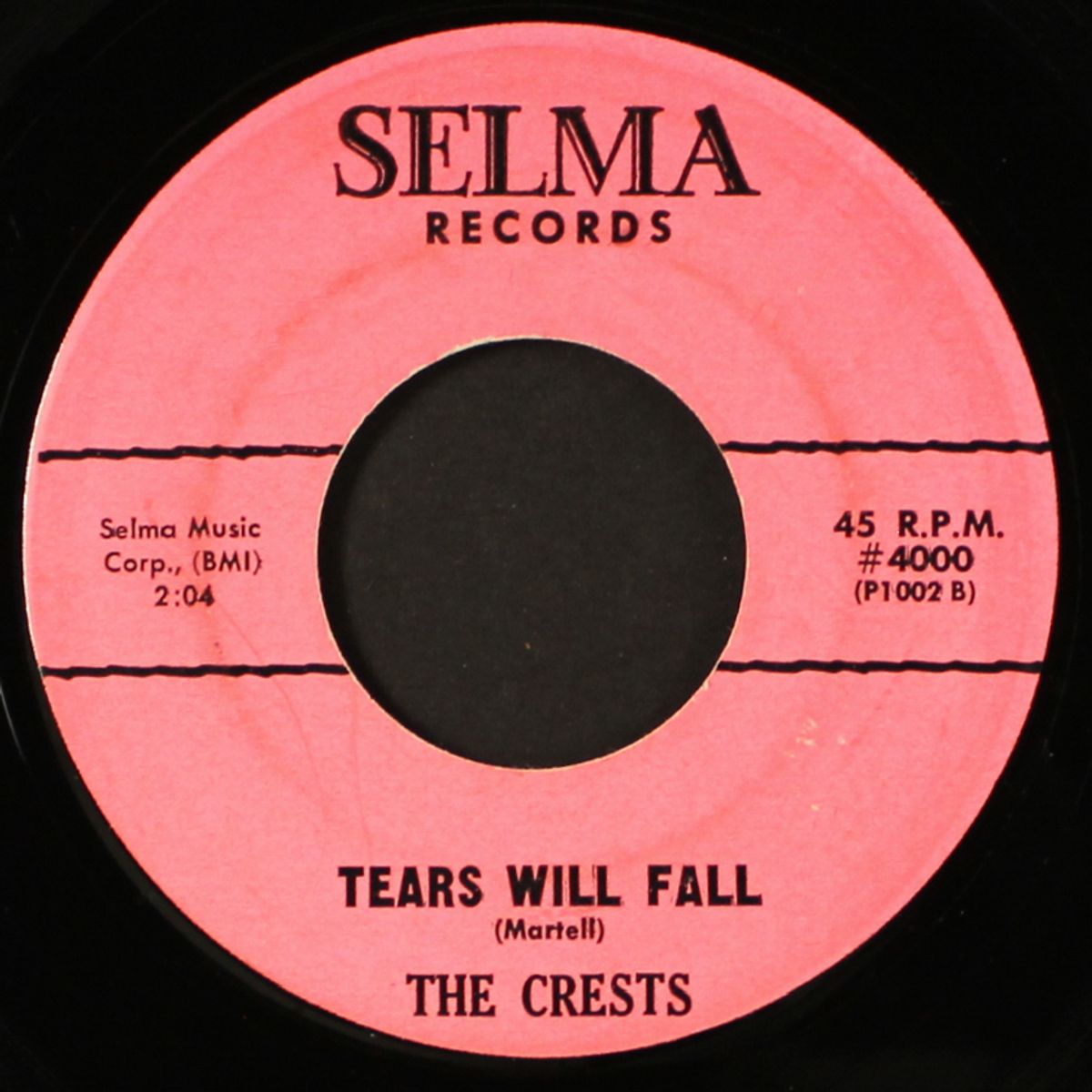 tears will fall / did i remember by CRESTS