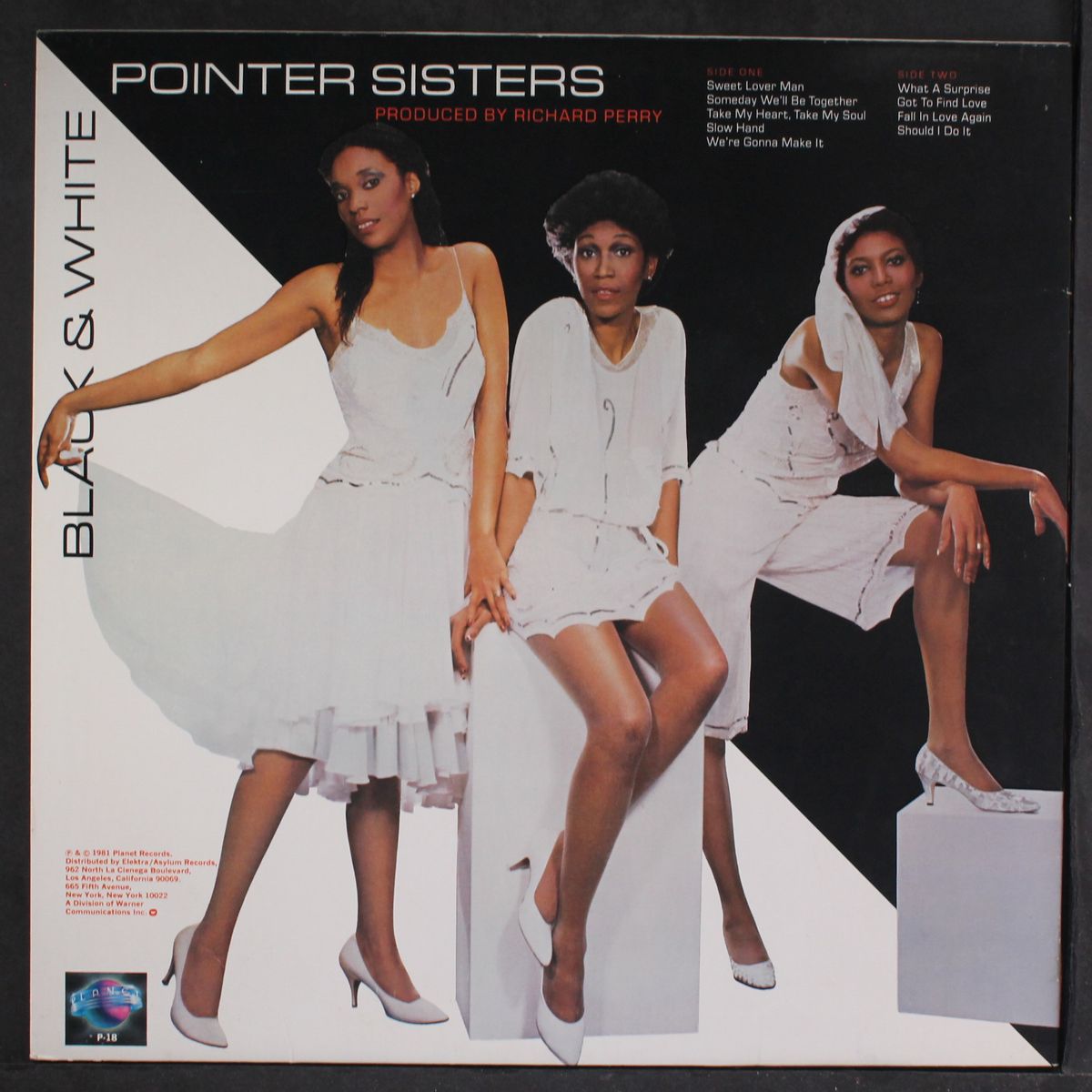 black & white by POINTER SISTERS