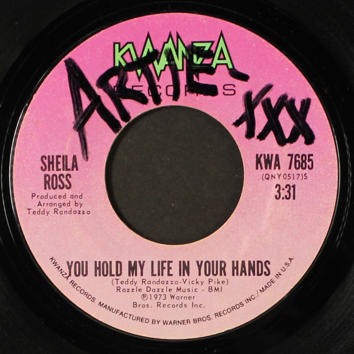 miracle of miracles / you hold my life in your hands by SHEILA ROSS