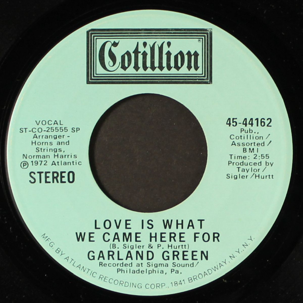 love is what we came her for / mono by GARLAND GREEN