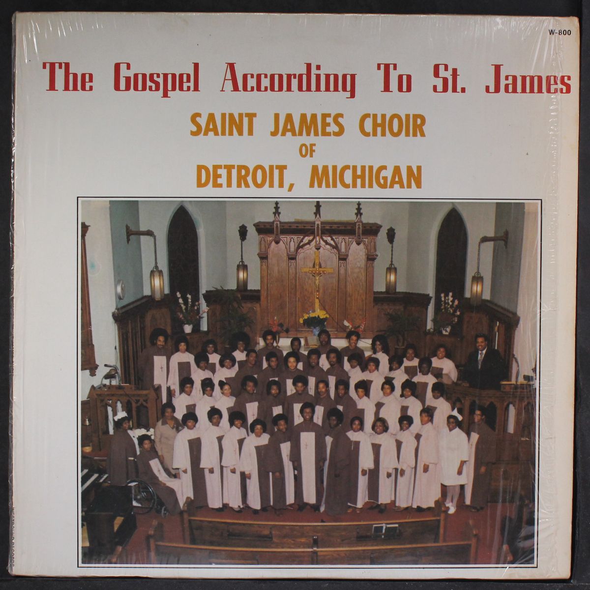 the gospel according to st. james by SAINT JAMES CHOIR OF DETROIT, MICHIGAN