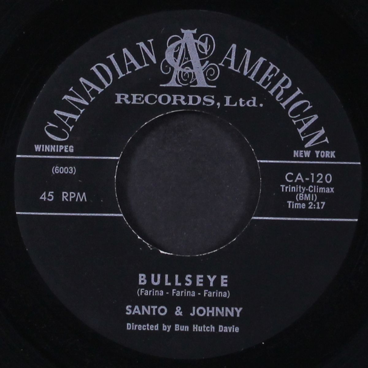 twistin bells / bullseye by SANTO & JOHNNY