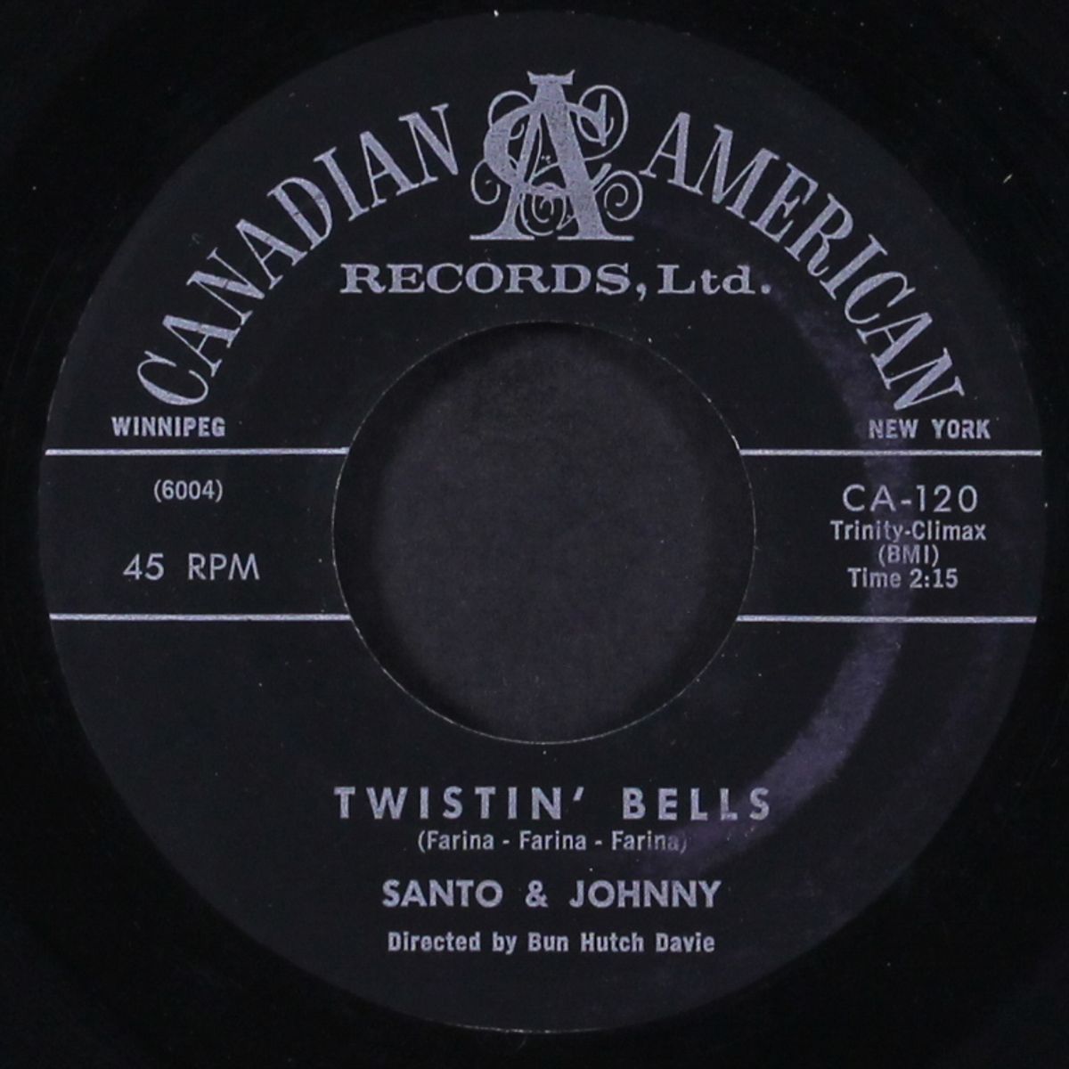twistin bells / bullseye by SANTO & JOHNNY