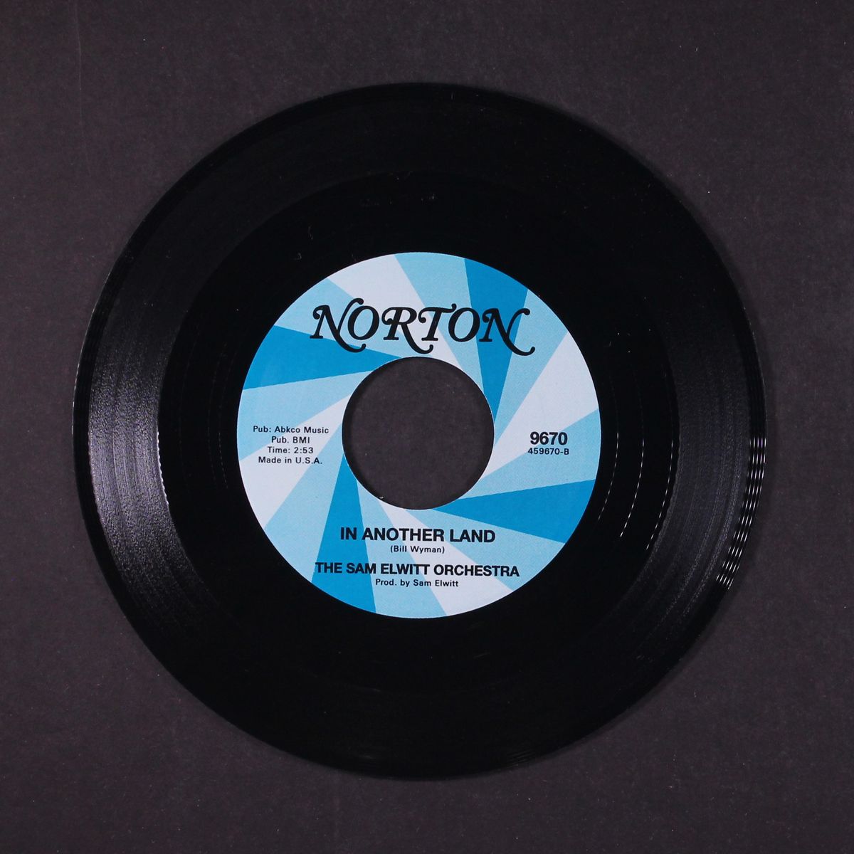 some things just stick in your mind / in another land by MIRIAM / SAM ELWITT ORCHESTRA