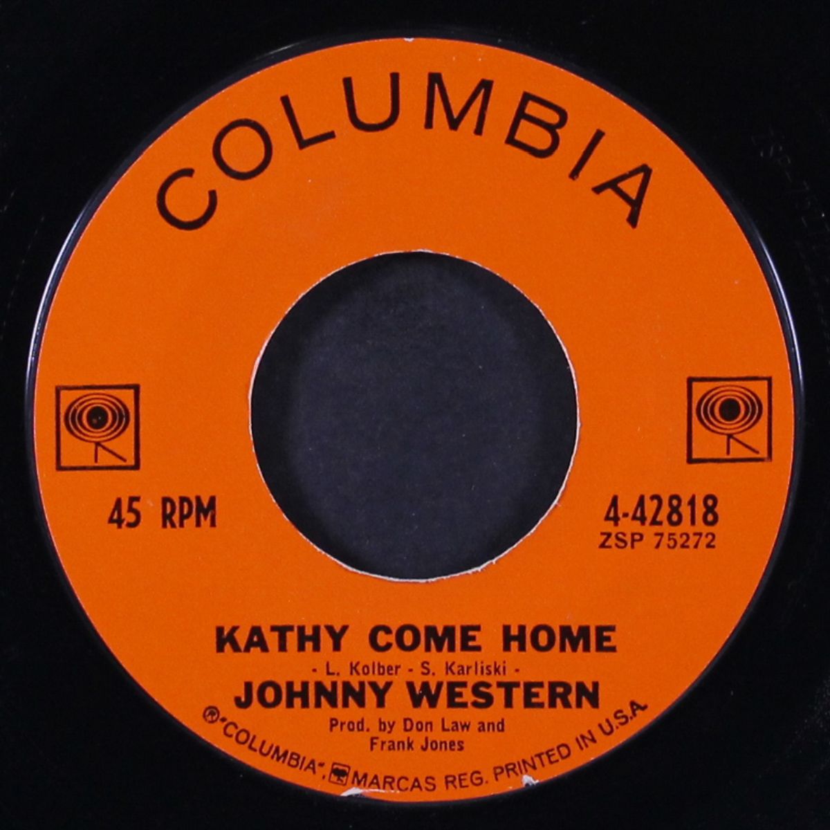 just for the record by JOHNNY WESTERN