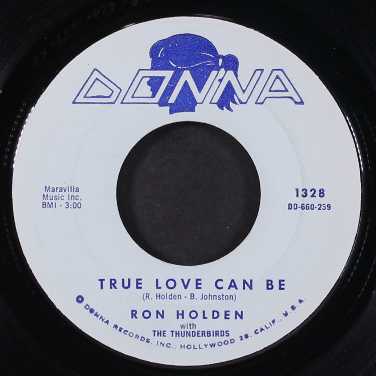 true love can be / everything's gonna be alright by RON HOLDEN