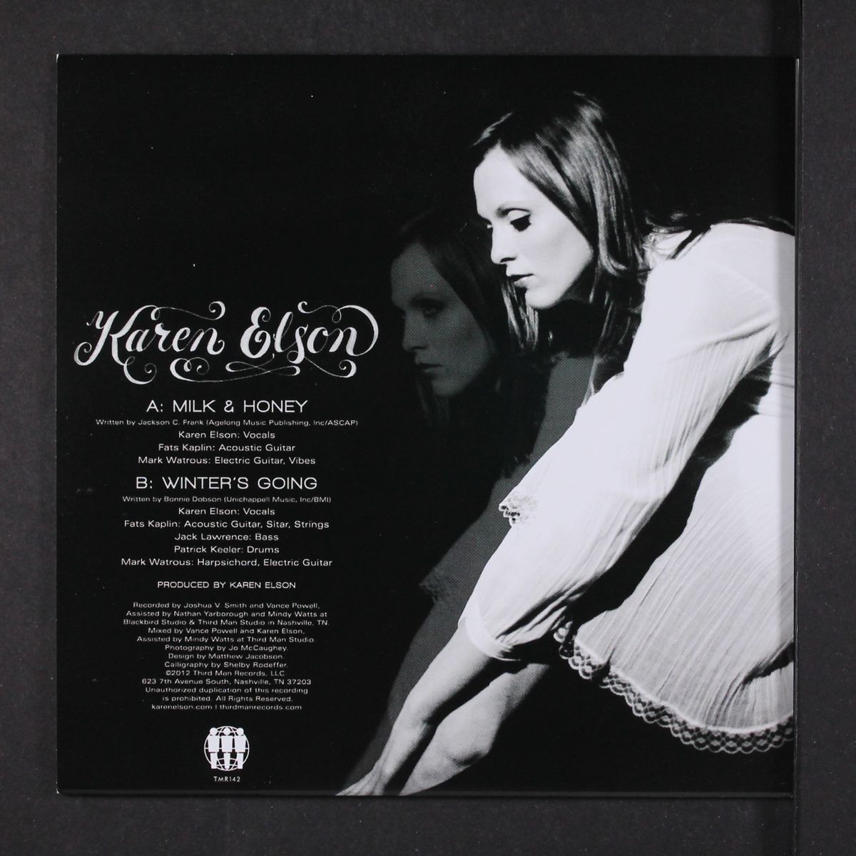 milk & honey / winter's going by KAREN ELSON