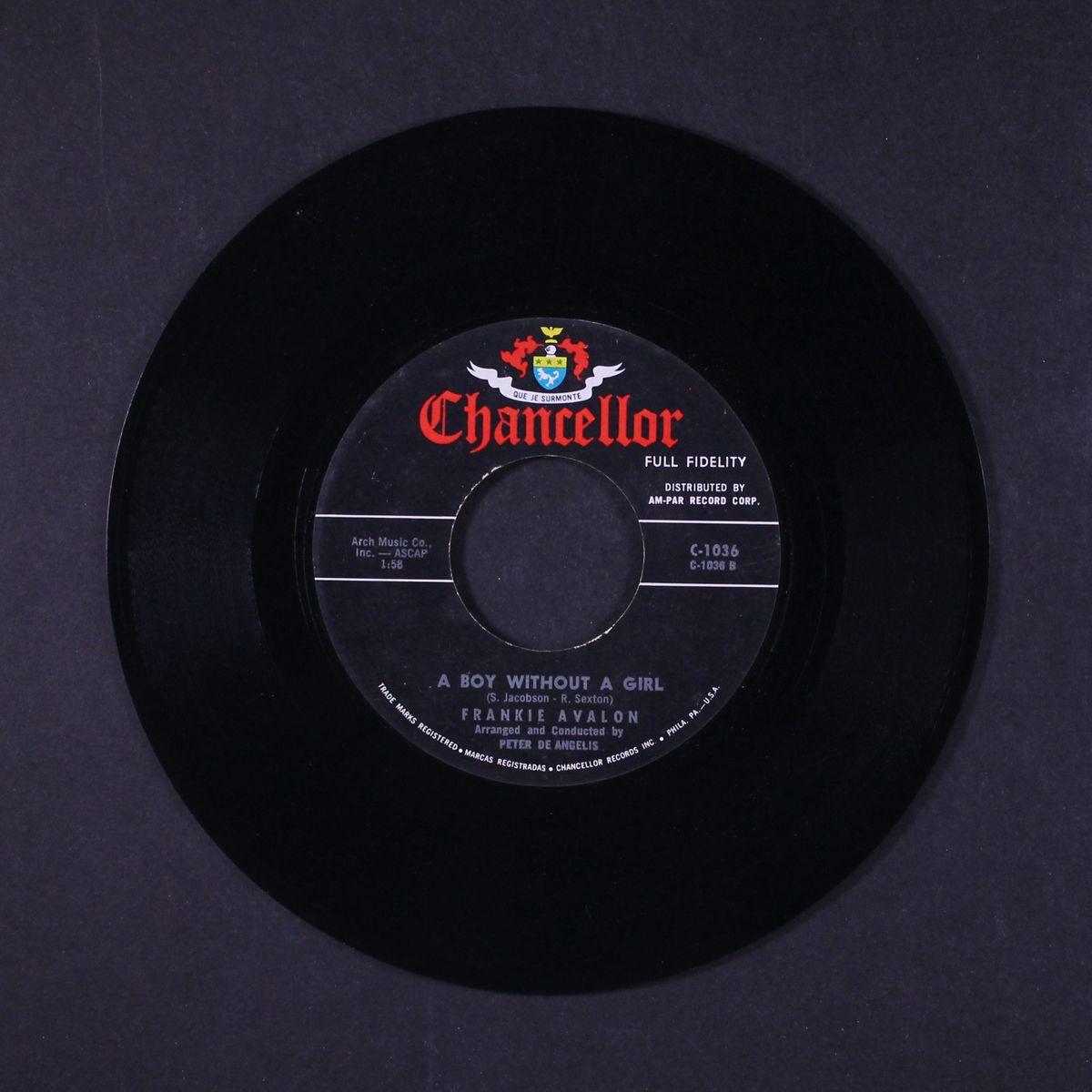 bobby sox to stockings by FRANKIE AVALON