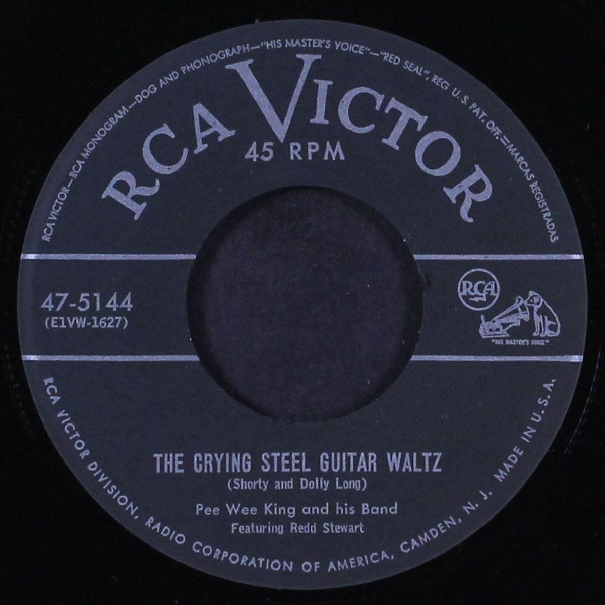 railroad boogie / the crying steel guitar waltz by PEE WEE KING