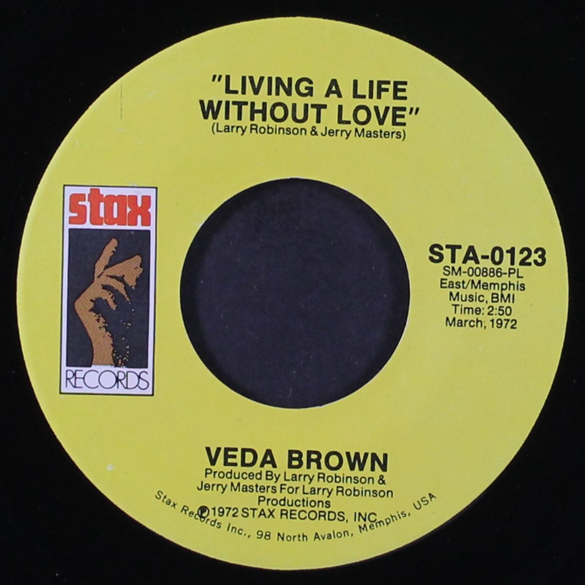 take it off her (and put it on me) / living a life without love by VEDA BROWN