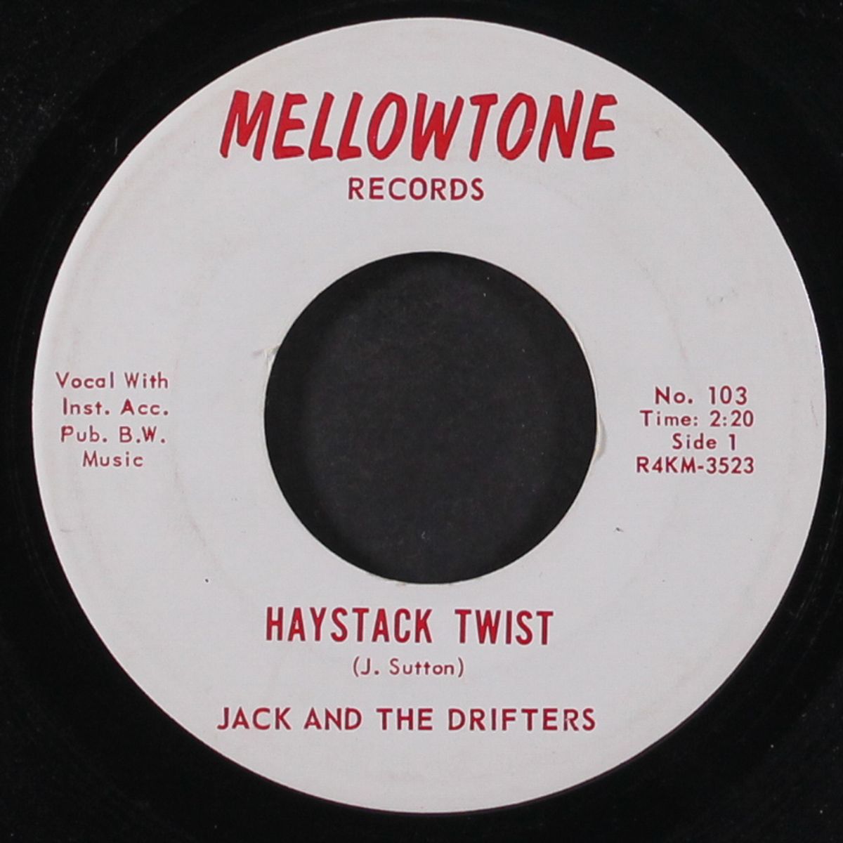 haystack twist / just the touch of your hand by JACK & DRIFTERS