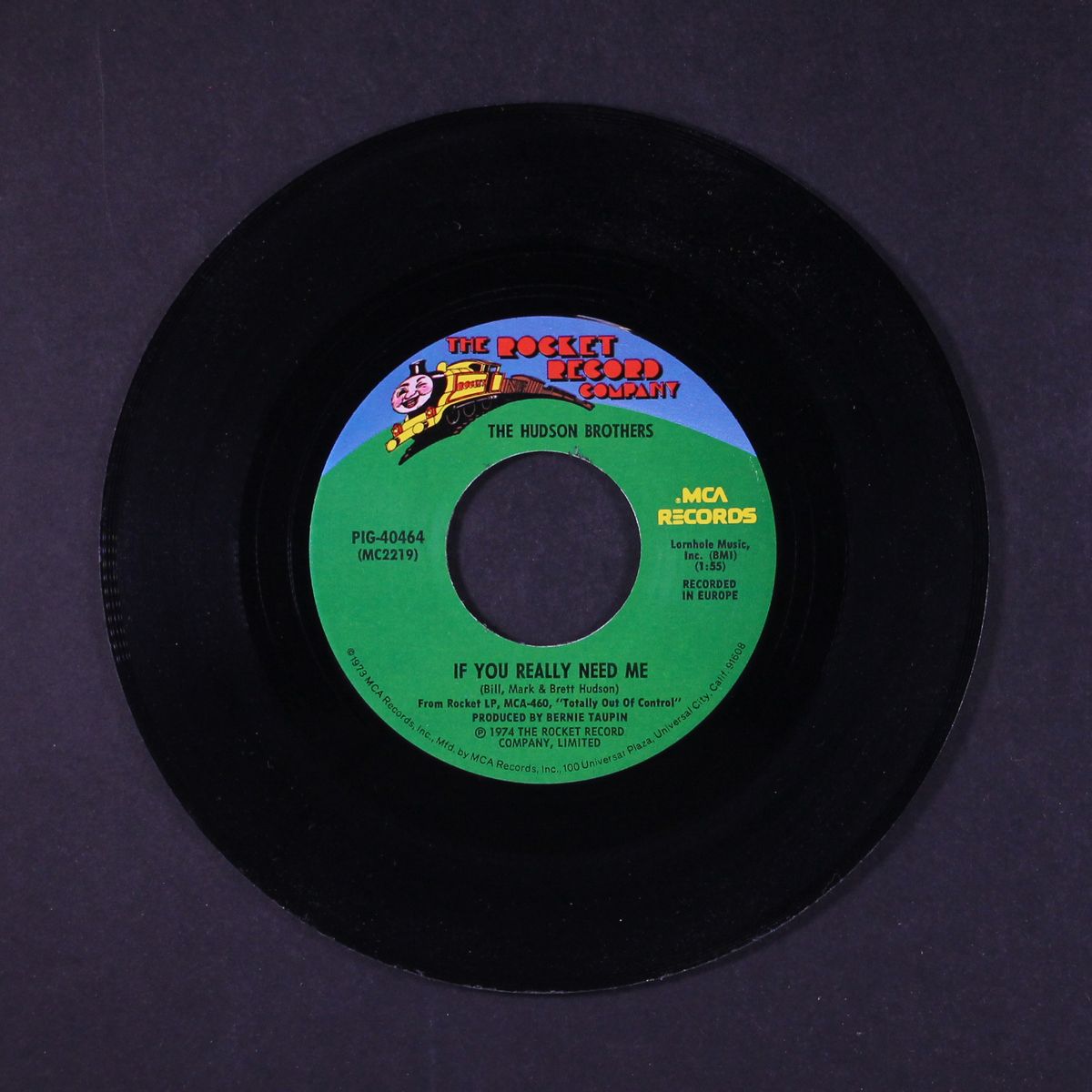 lonely school year / if you really need me by HUDSON BROTHERS