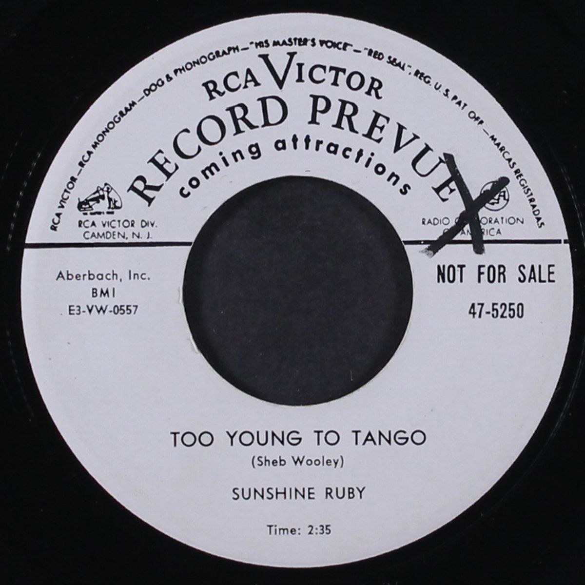 too young to tango by SUNSHINE RUBY