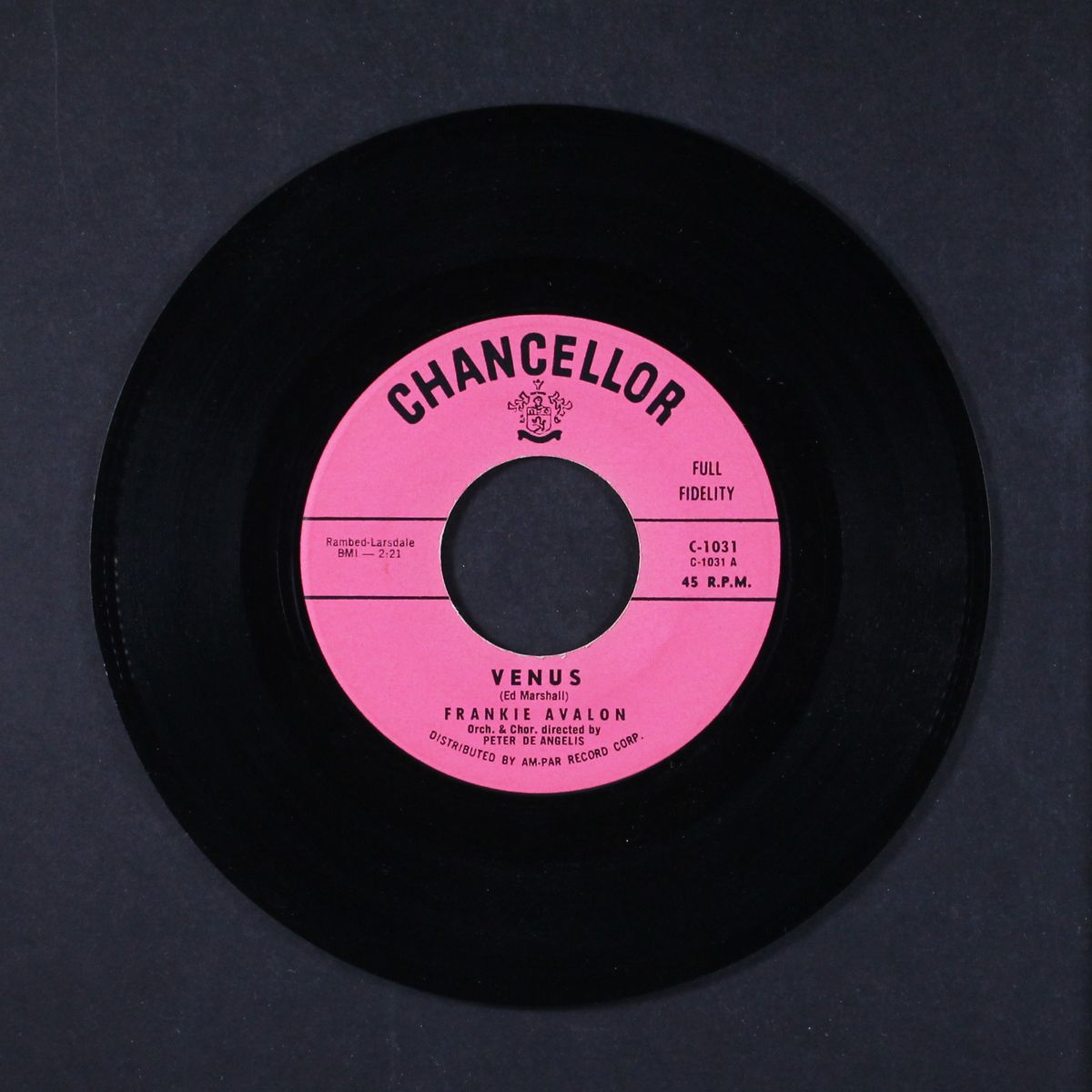 venus / i'm broke by FRANKIE AVALON