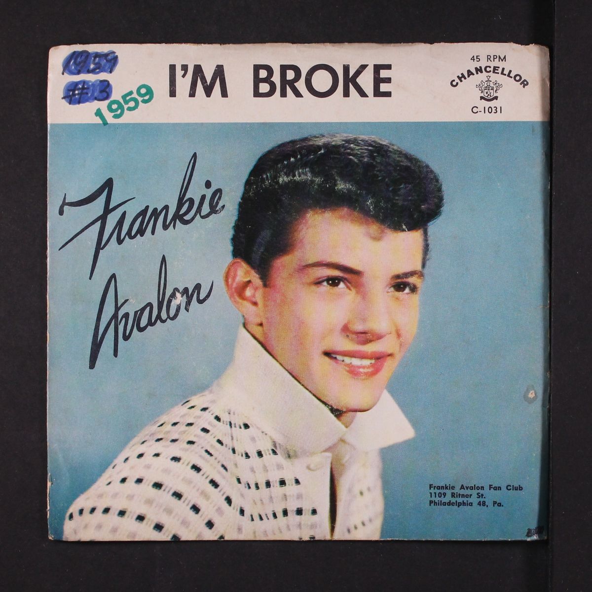 venus / i'm broke by FRANKIE AVALON