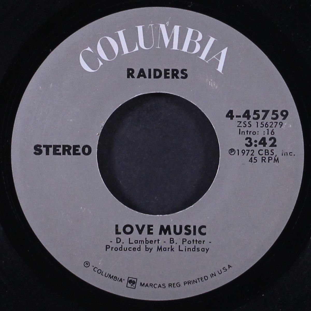 love music / goodbye no. 9 by RAIDERS