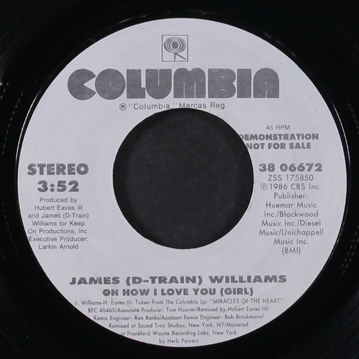 oh how i love you by JAMES (D-TRAIN) WILLIAMS