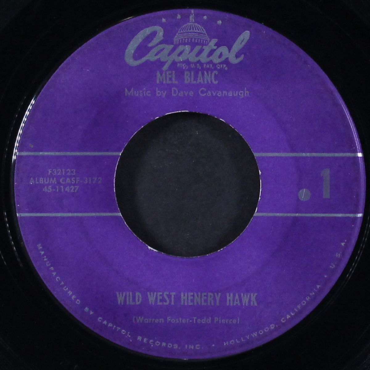 wild west henery hawk by MEL BLANC