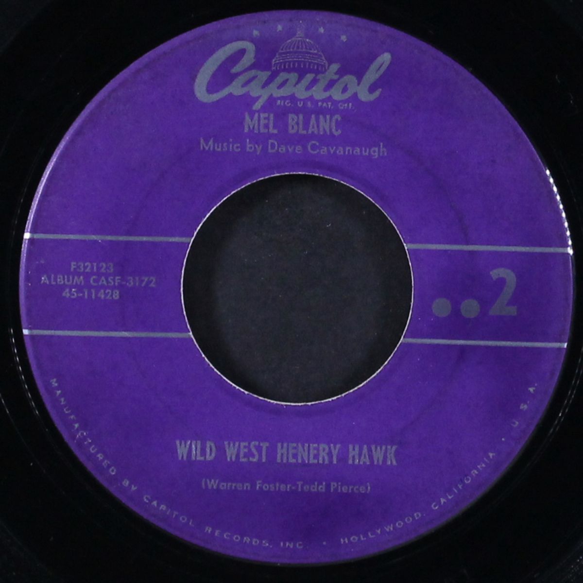 wild west henery hawk by MEL BLANC