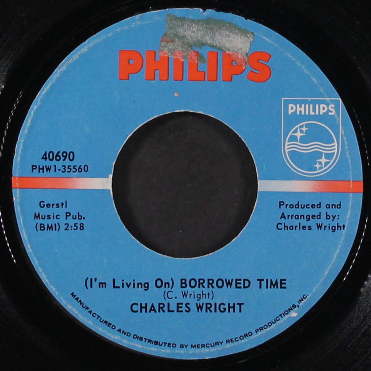 keep saying (you don't love nobody) / (i'm living on) borrowed time by CHARLES WRIGHT