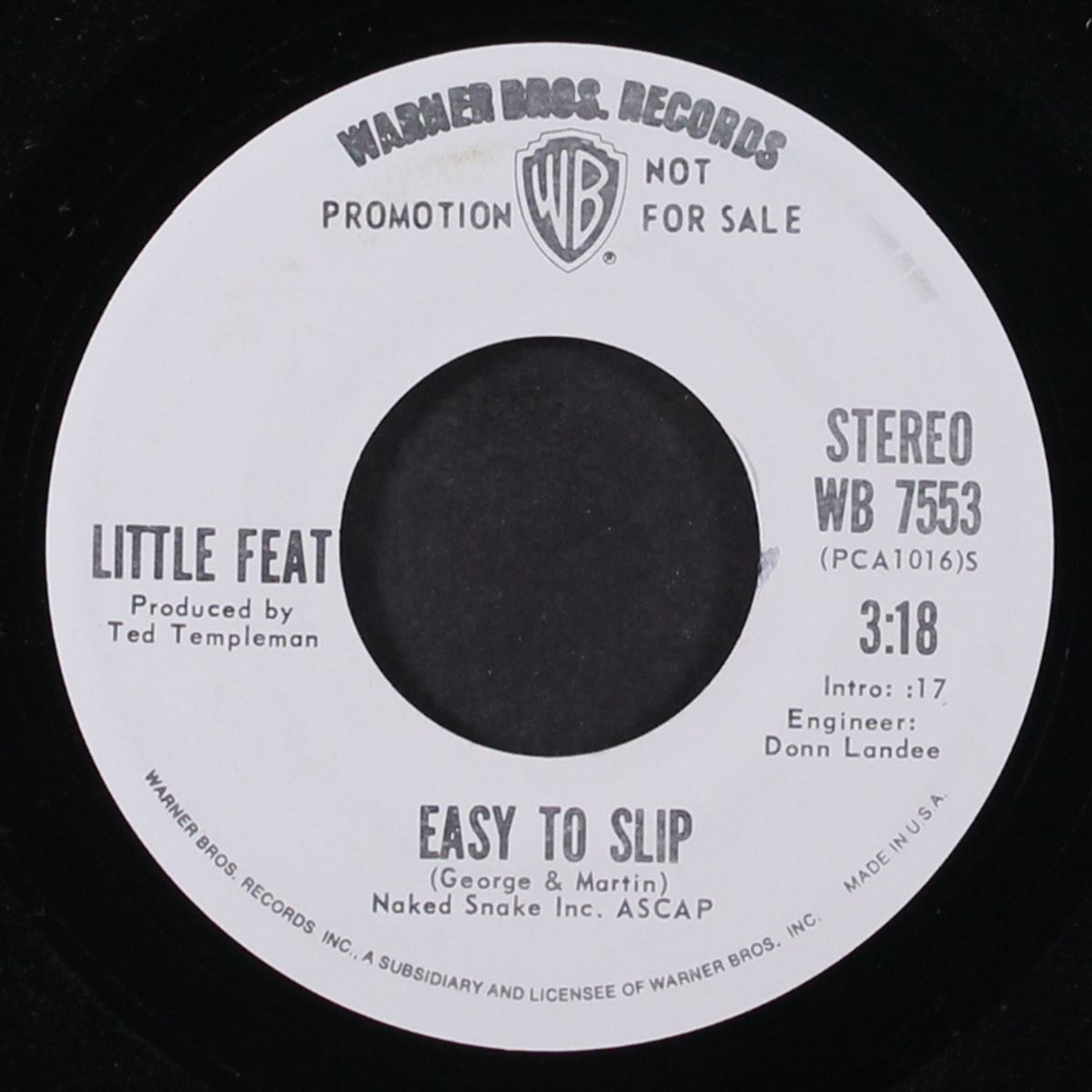 easy to slip / mono by LITTLE FEAT