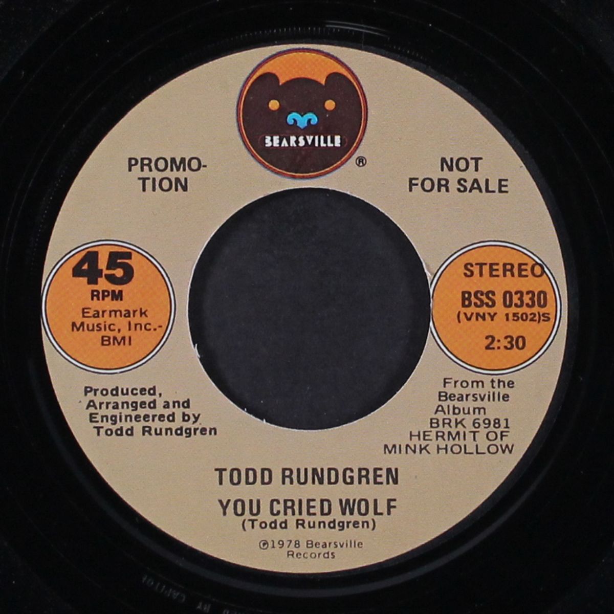 you cried wolf / mono by TODD RUNDGREN