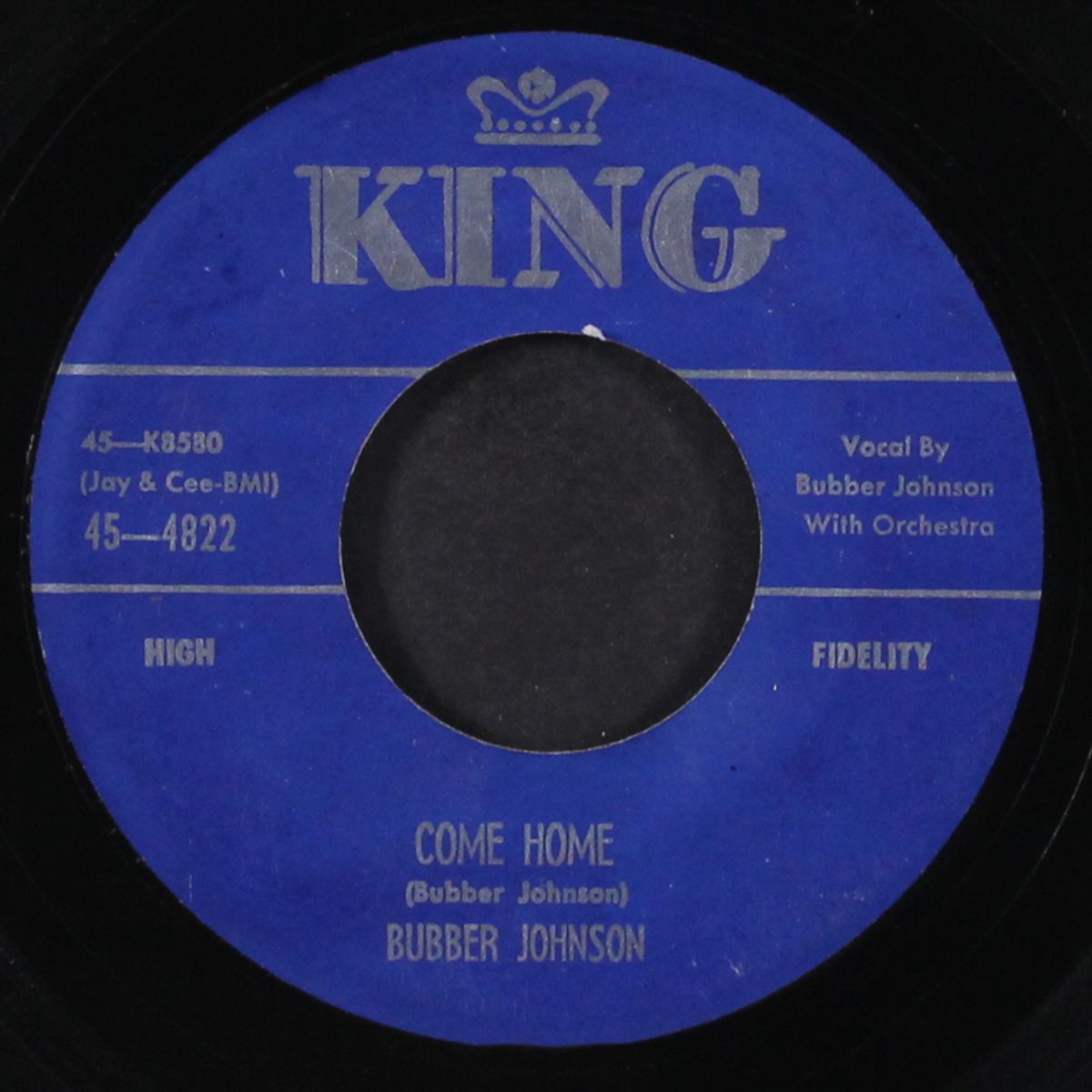 come home / there'll be no one by BUBBER JOHNSON