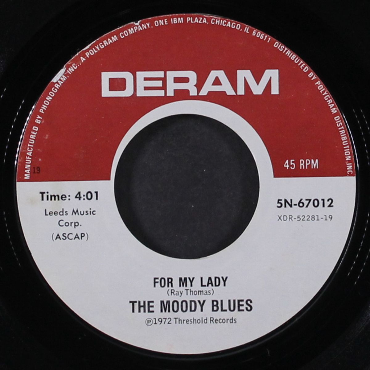 i'm just a singer / for my lady by MOODY BLUES
