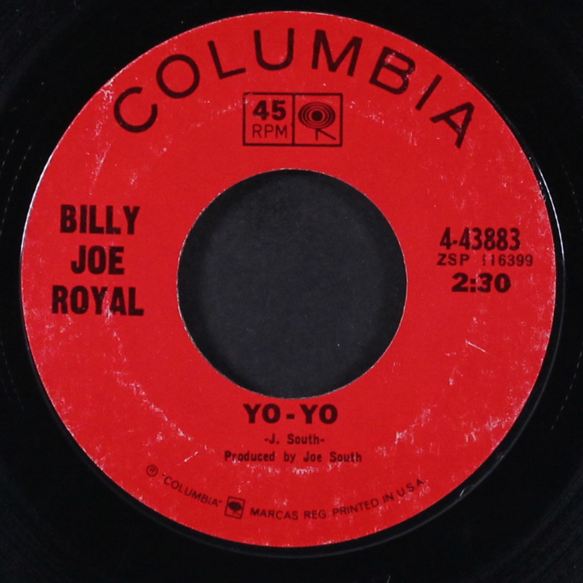 yo-yo / we tried by BILLY JOE ROYAL