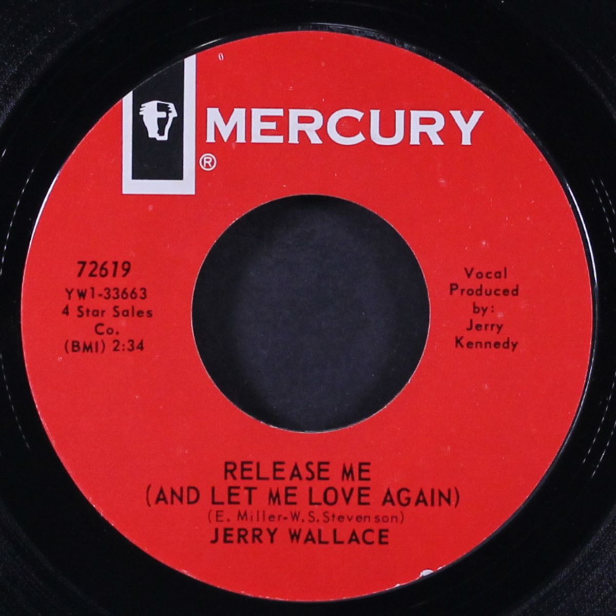 release me (and let me love again) by JERRY WALLACE