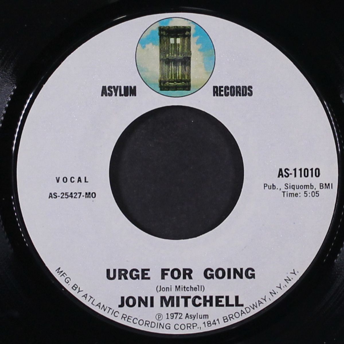 you turn me on, i'm a radio / urge for going by JONI MITCHELL