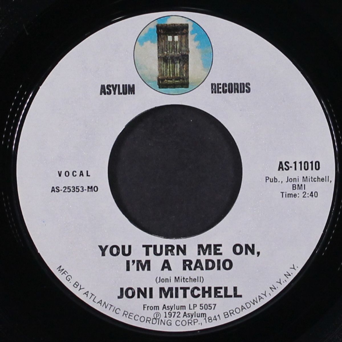 you turn me on, i'm a radio / urge for going by JONI MITCHELL