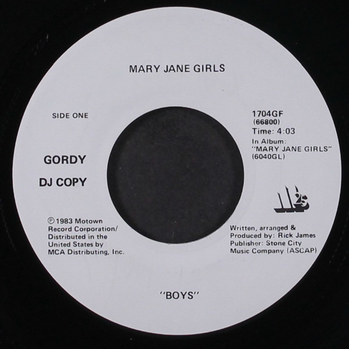 boys / same by MARY JANE GIRLS