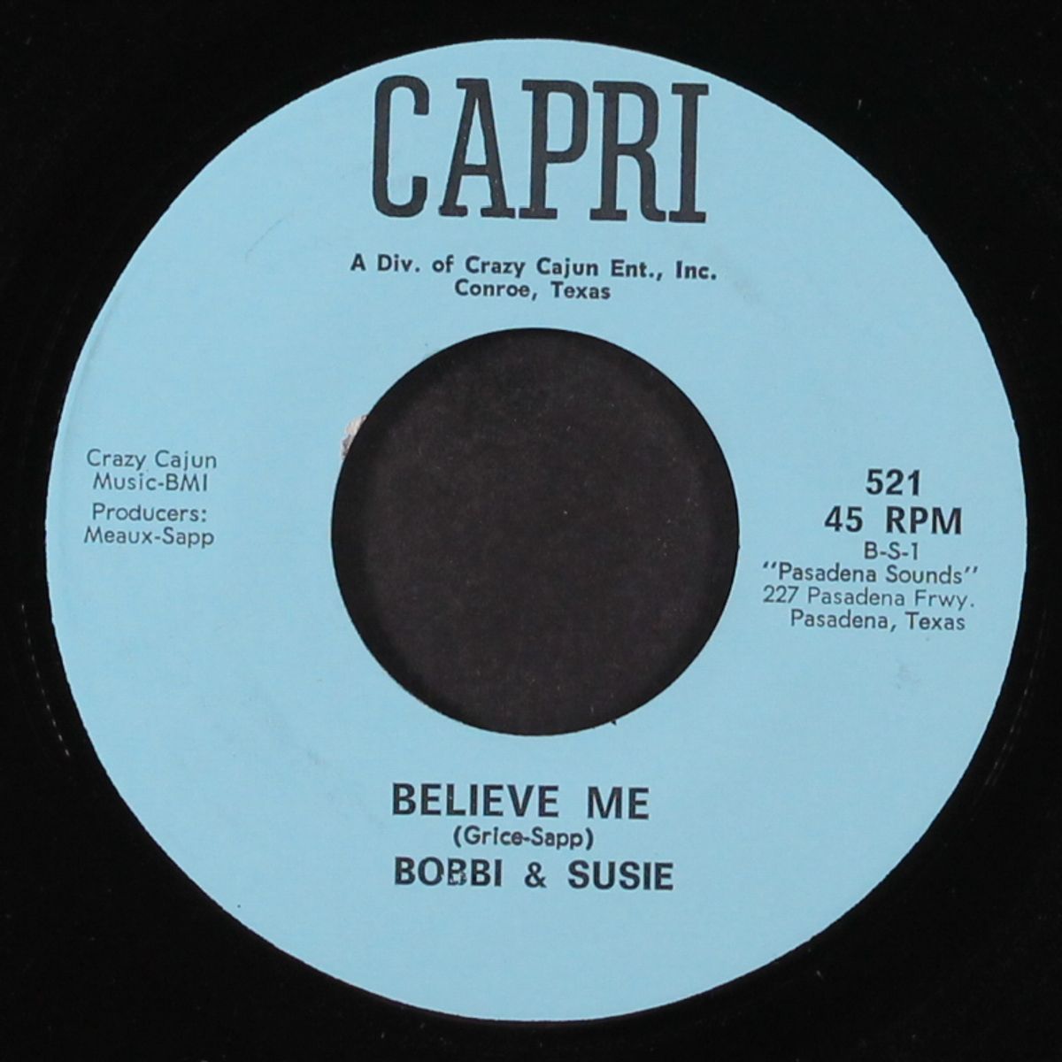 we'll take our last walk tonight / believe me by BOBBI & SUSIE