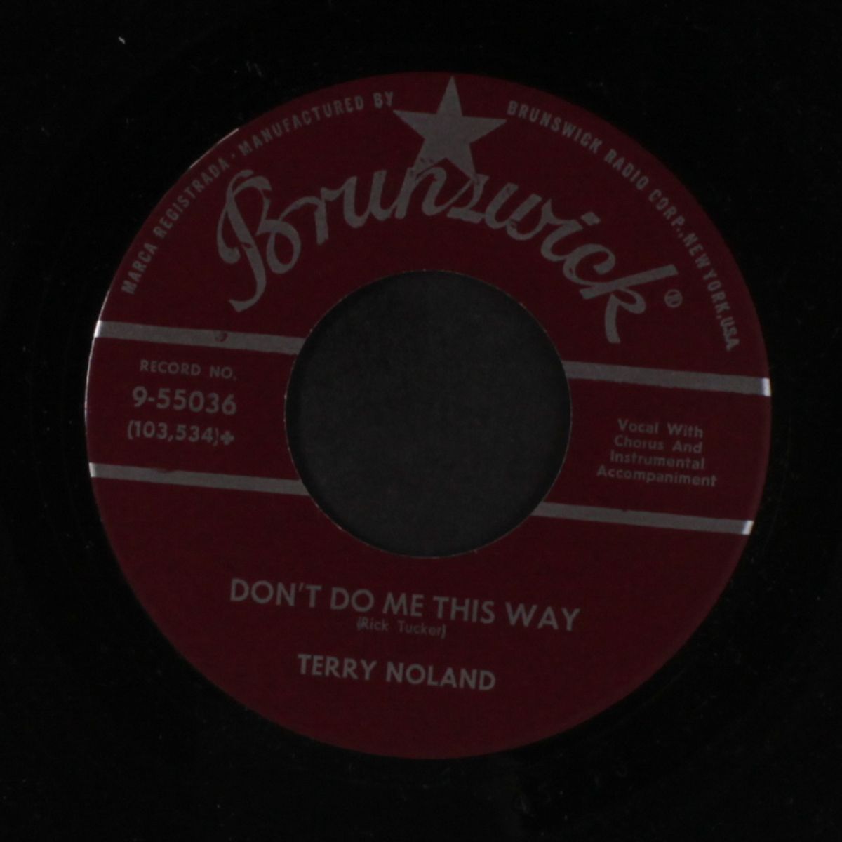 patty baby / don't do me this way by TERRY NOLAND