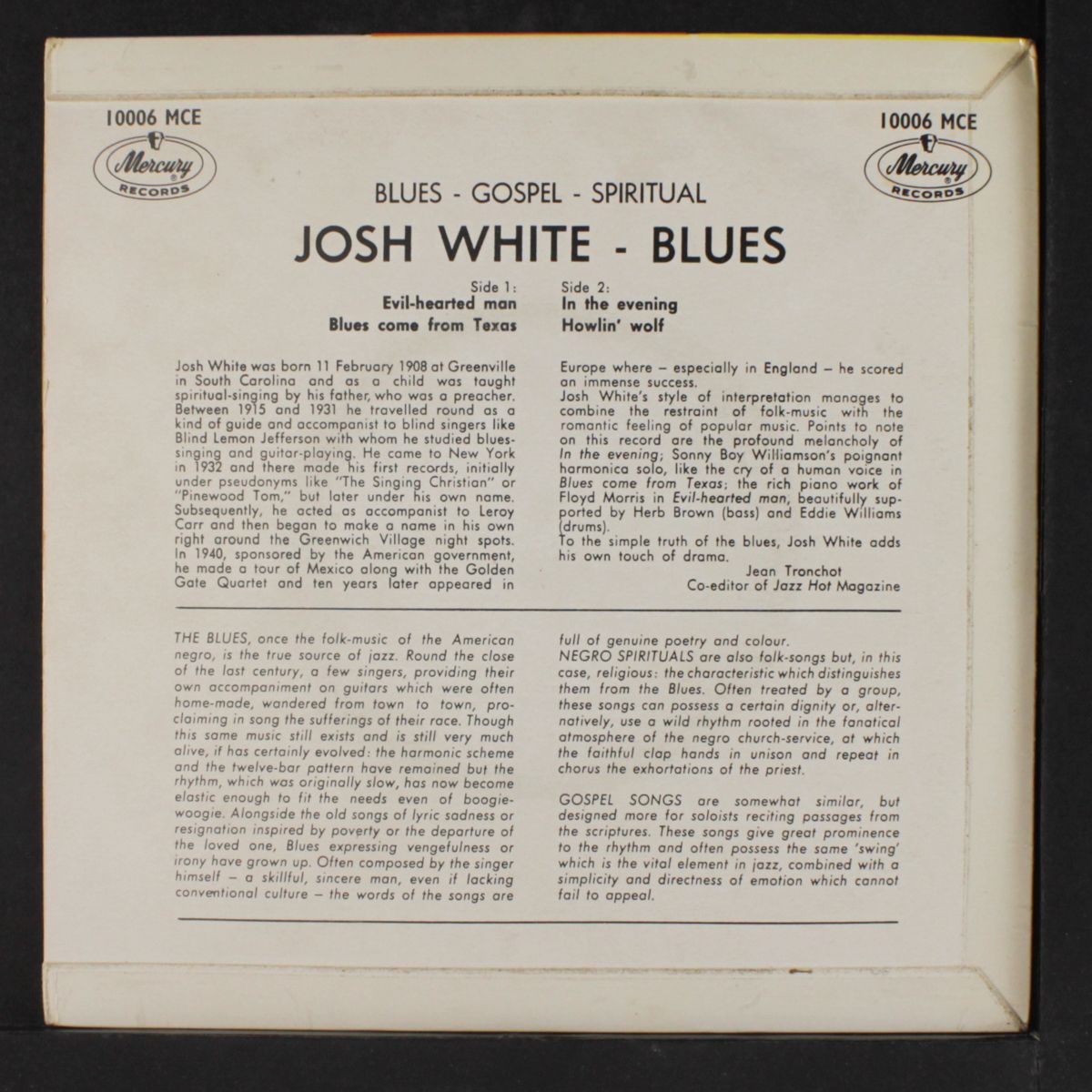 blues by JOSH WHITE