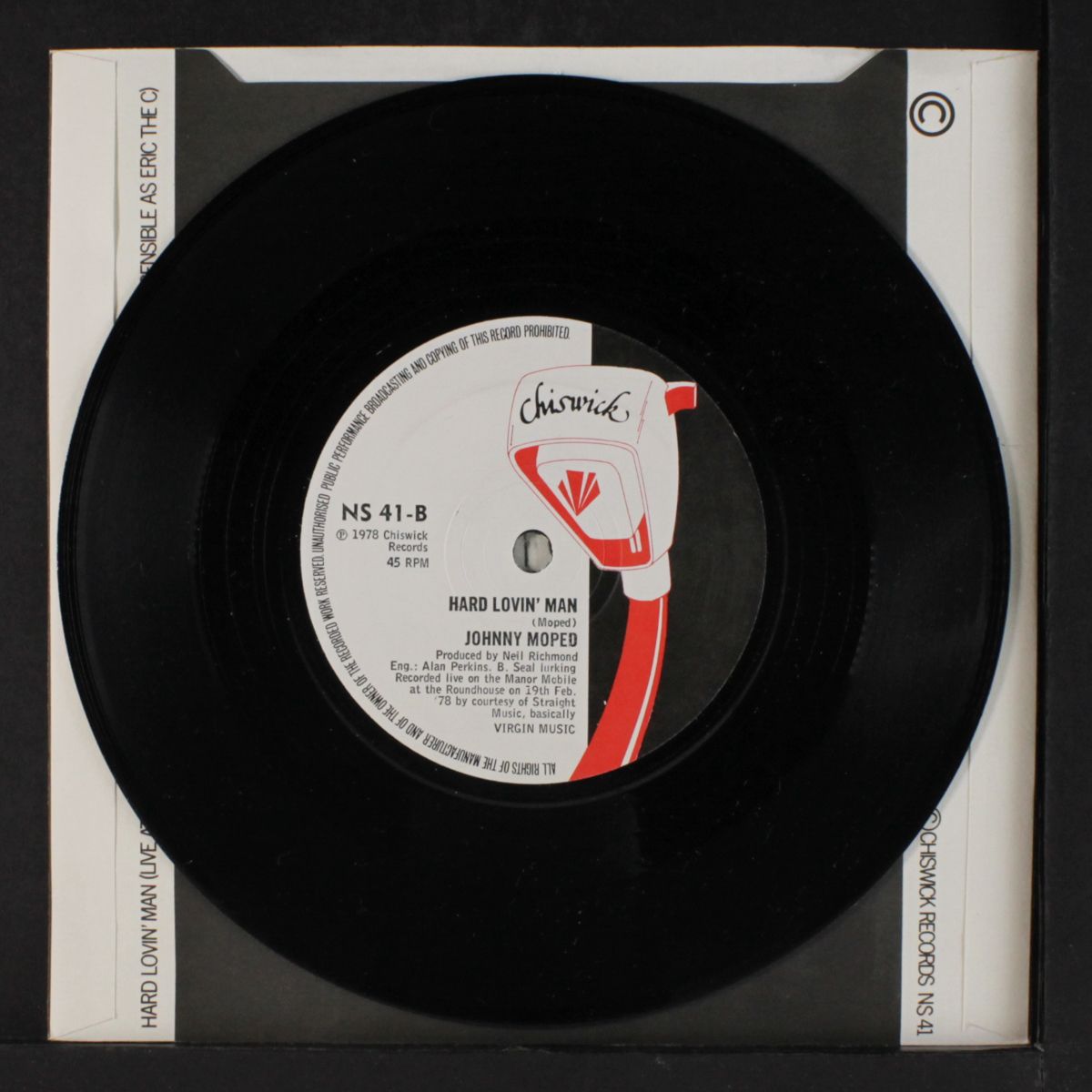 little queenie / hard lovin' man by JOHNNY MOPED