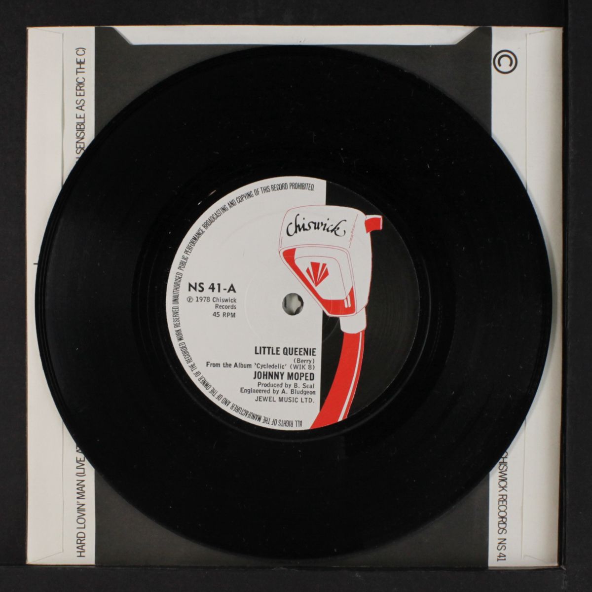 little queenie / hard lovin' man by JOHNNY MOPED